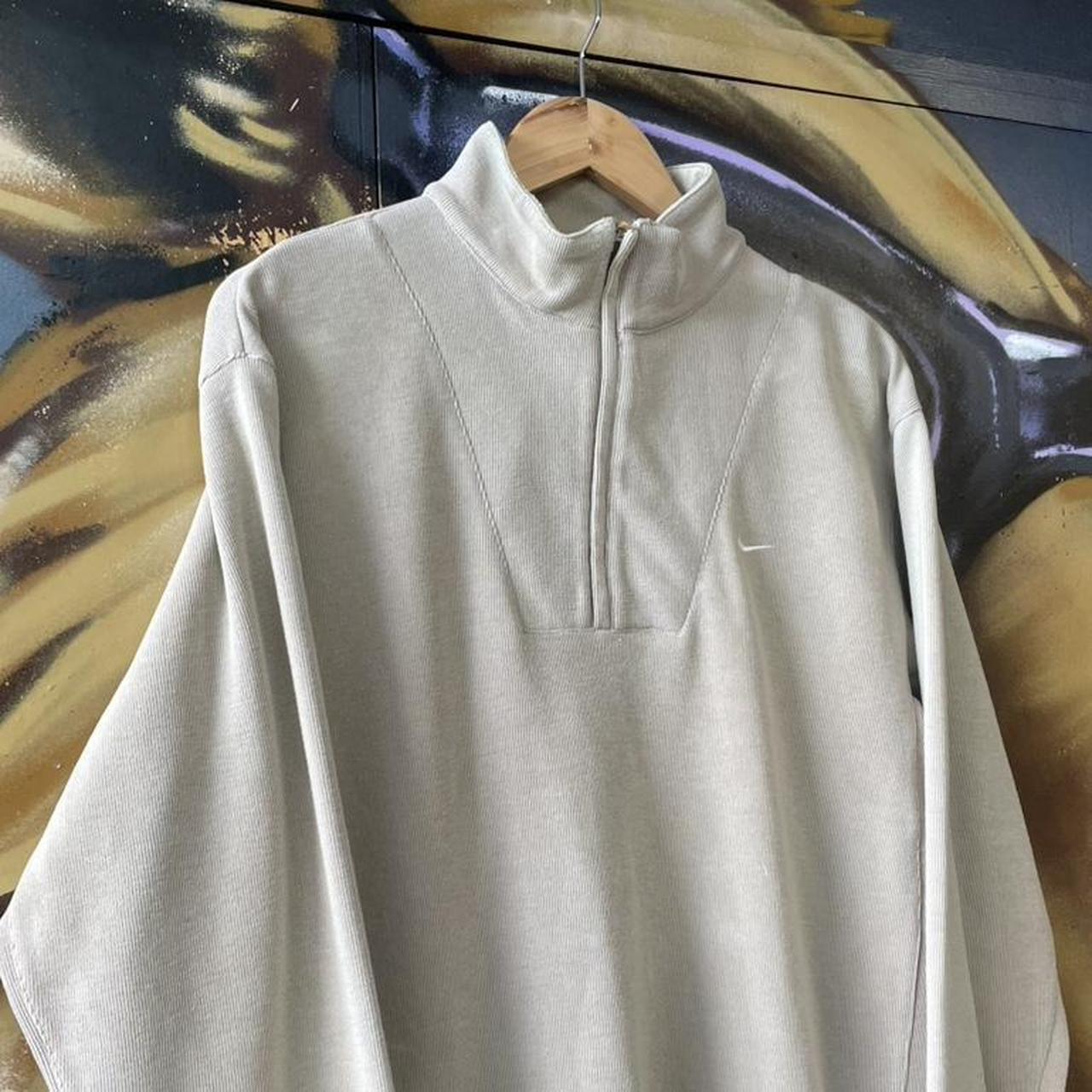 2000’s Nike Essential Embroidered Swoosh Quarter Zip Sweatshirt
