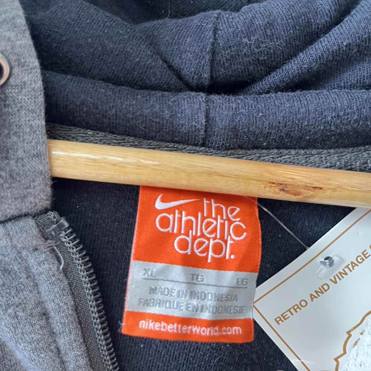 Nike Small Embroidered Swoosh Full Zip Hoodie