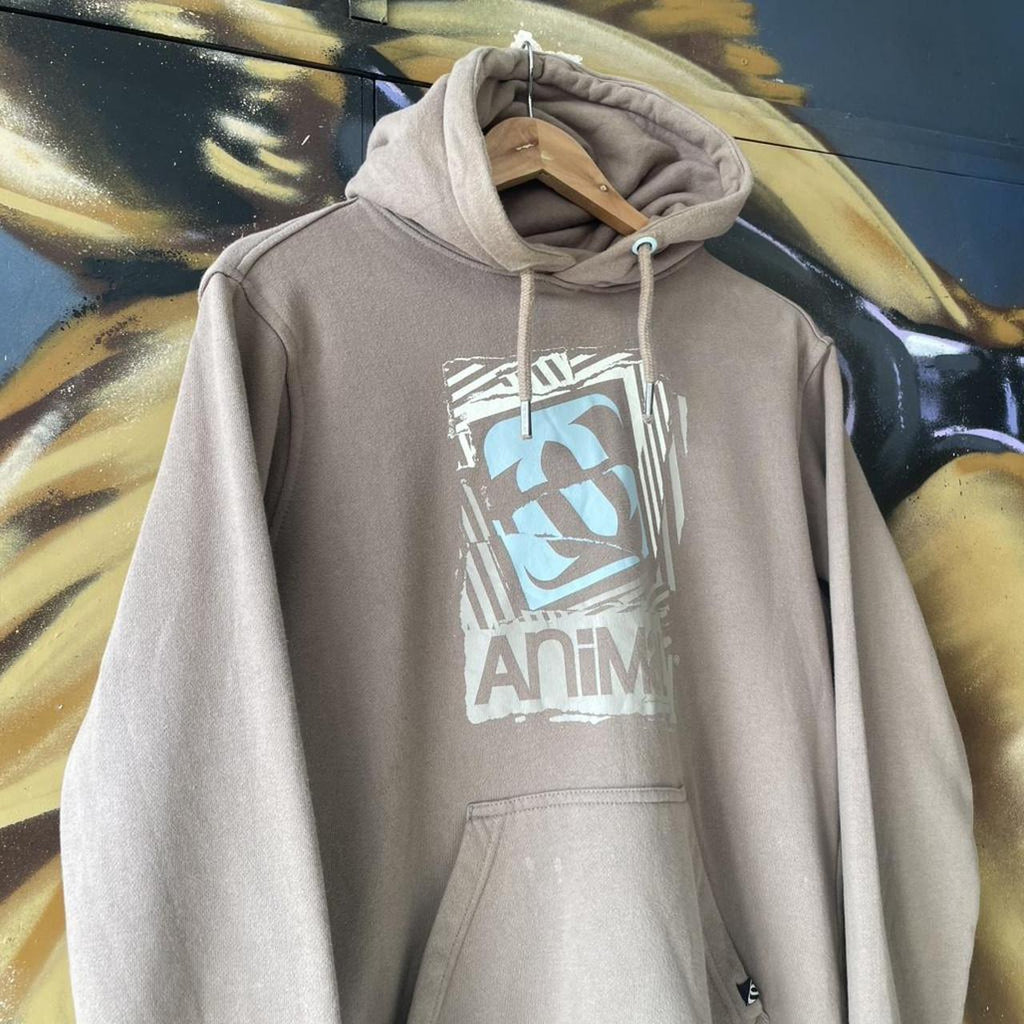 Y2K Animal Centre Graphic Hoodie