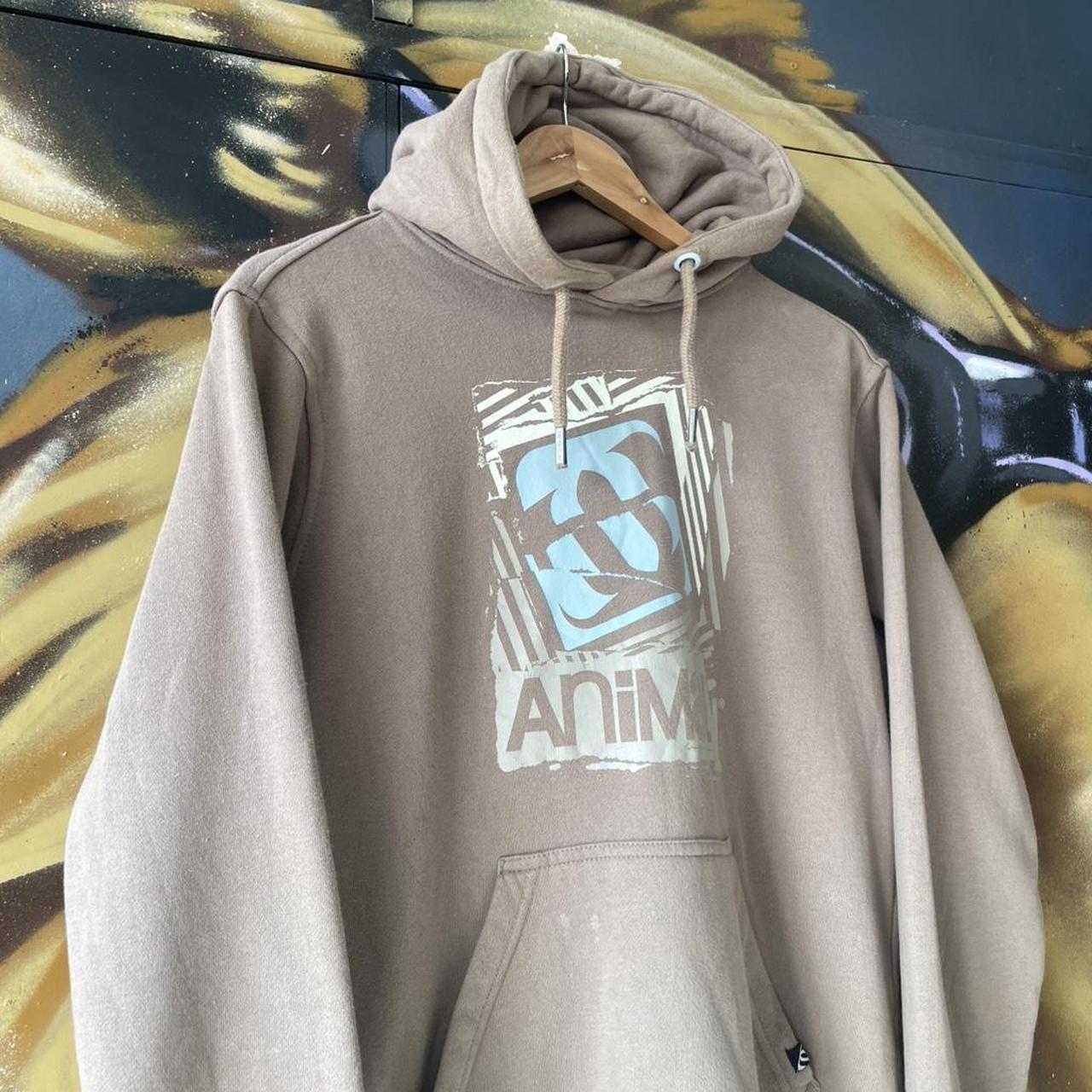 Y2K Animal Centre Graphic Hoodie