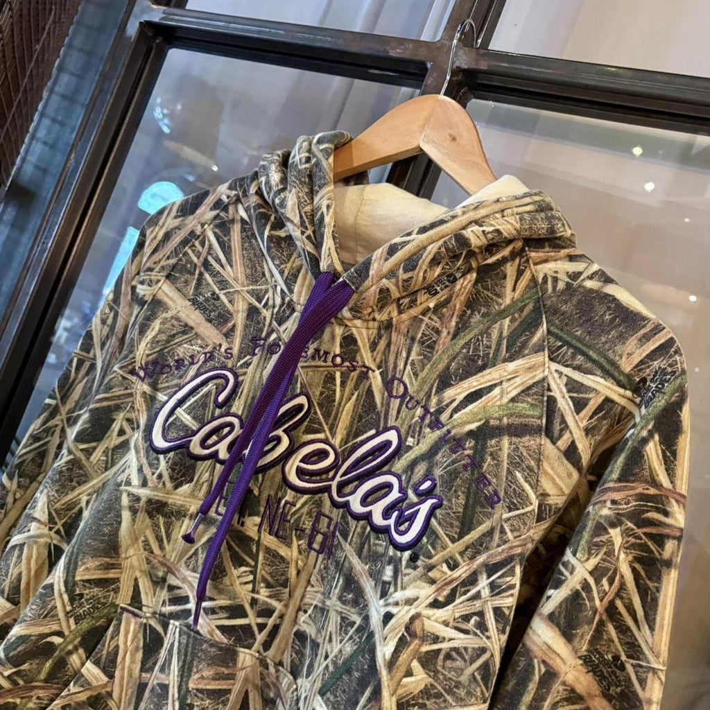 0225H57BR - Vintage Retro Essential Realtree Camouflage Khaki Green Brown Field Hunting graphic print Sweatshirt Hoodie #realtree #hunting #camo #utility