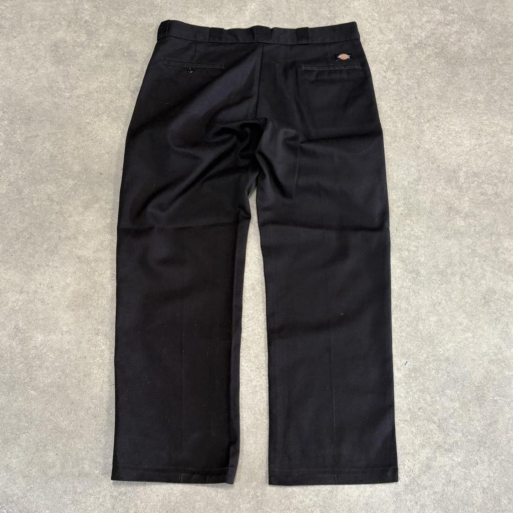 BR1011AT-U - Vintage retro Essential Black Dickies Trousers pants casual workwear #skater #utility #workwear #dickies #straightleg