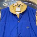 Vintage Camel Embroidered Logo Button Up Gilet Puffer Vest