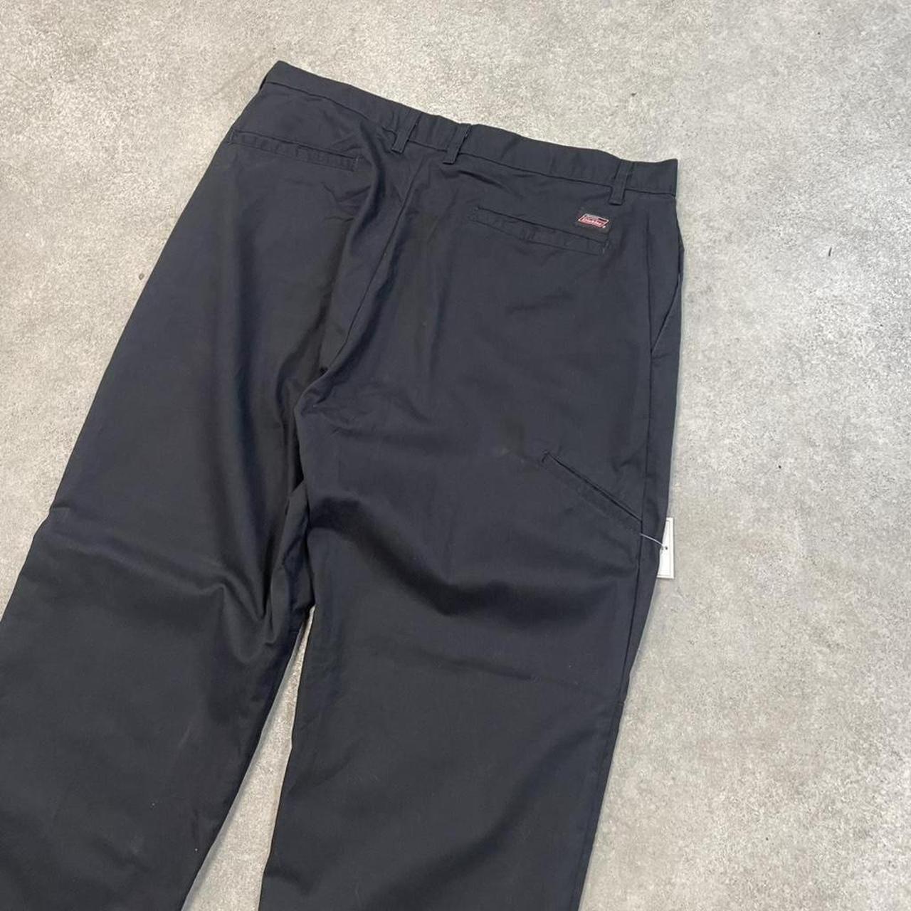 Dickies Black Chino Skater Trousers Workwear Pants