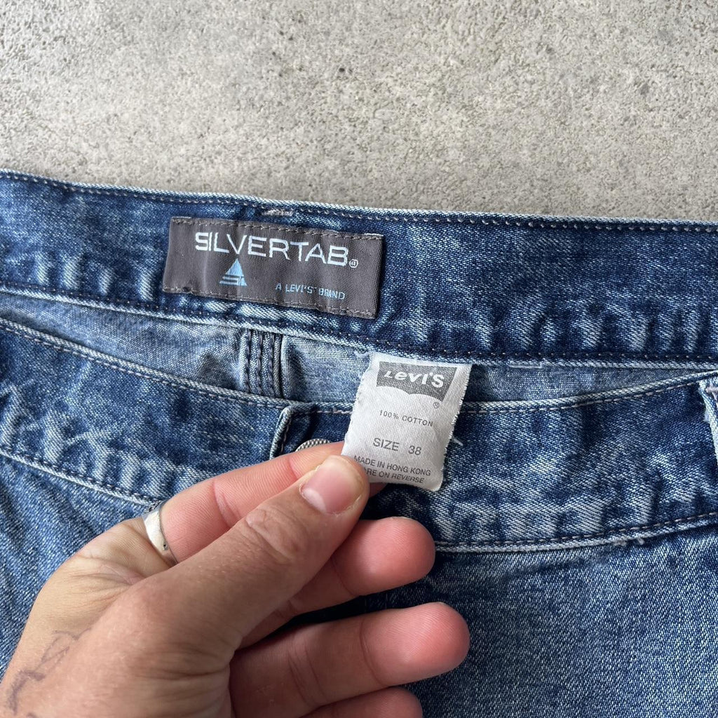 Levi’s Silver Tab Dark Wash Denim Jorts