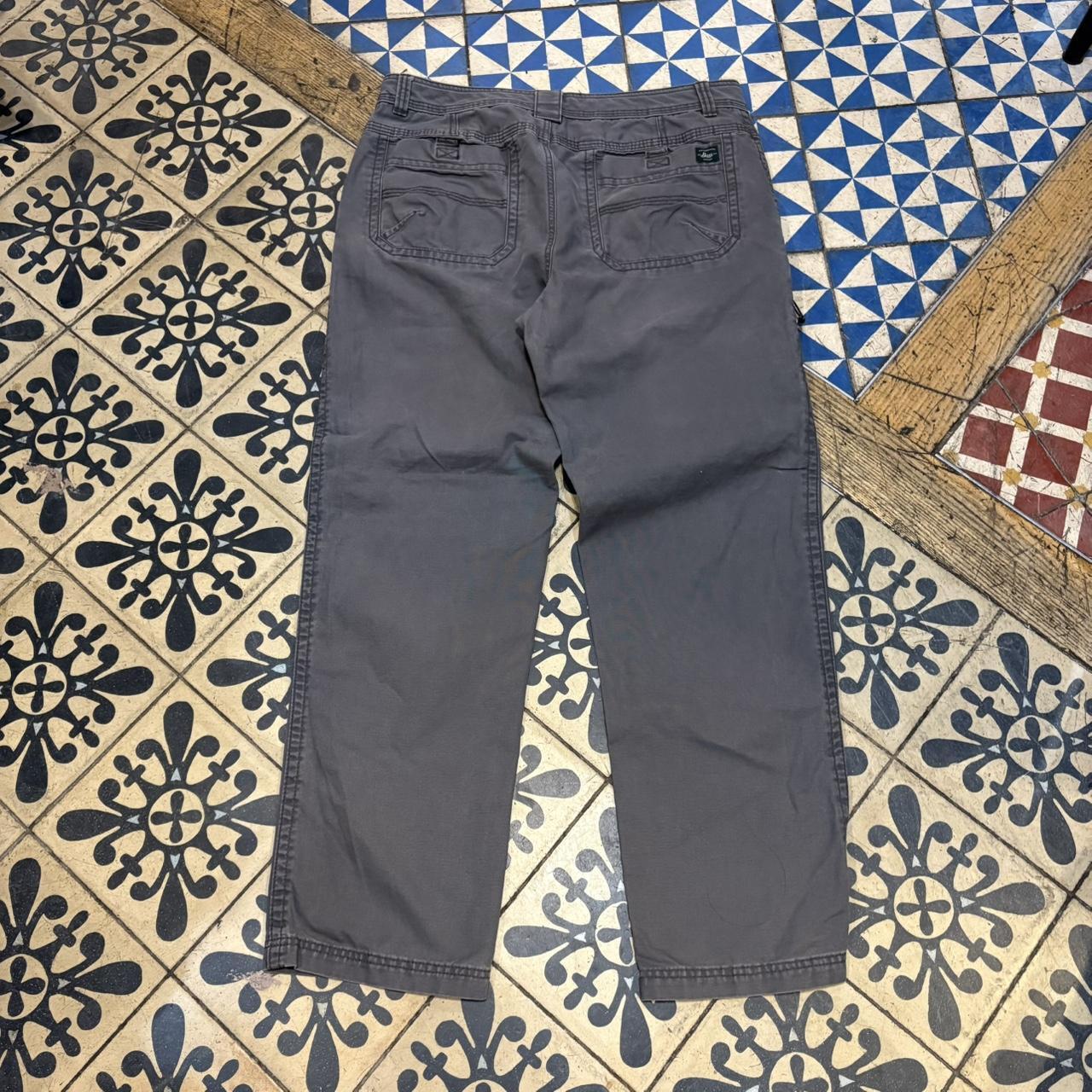 TRW447F - Vintage retro essential G.H. Bass Cargo Utility Trousers pants casual workwear #skater #utility #workwear #carpenter #ghbase