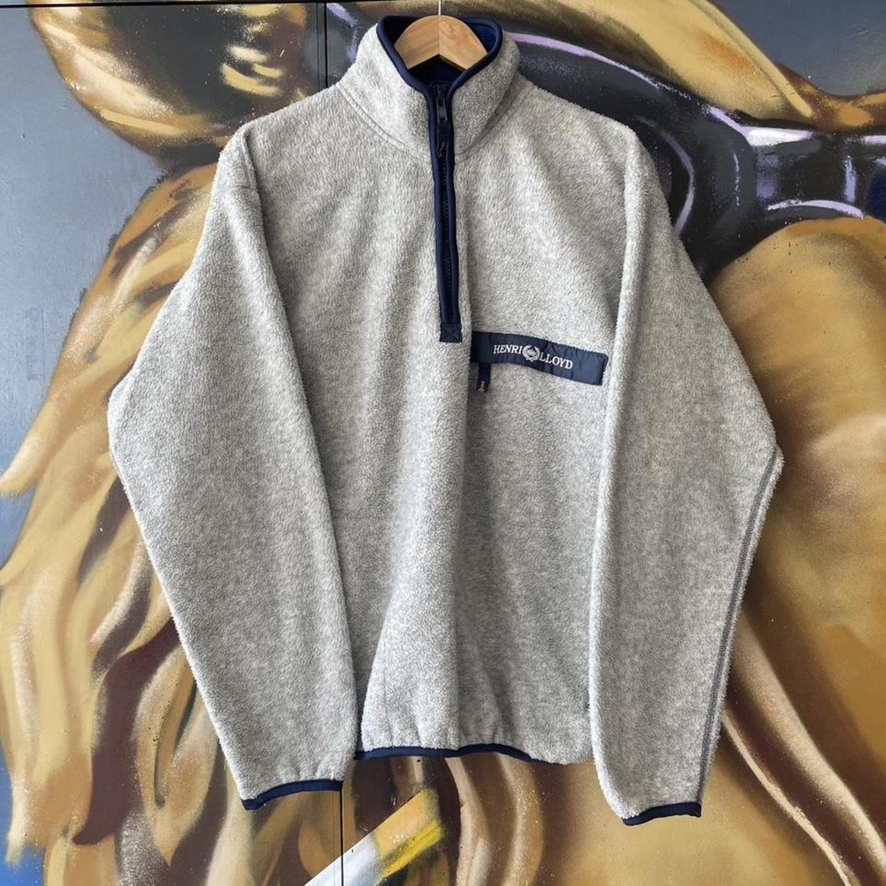 Henri Lloyd Quarter Zip Fleece Sweatshirt