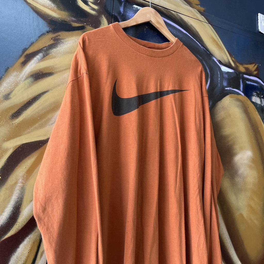 Nike Large Swoosh Long Sleeve Tee