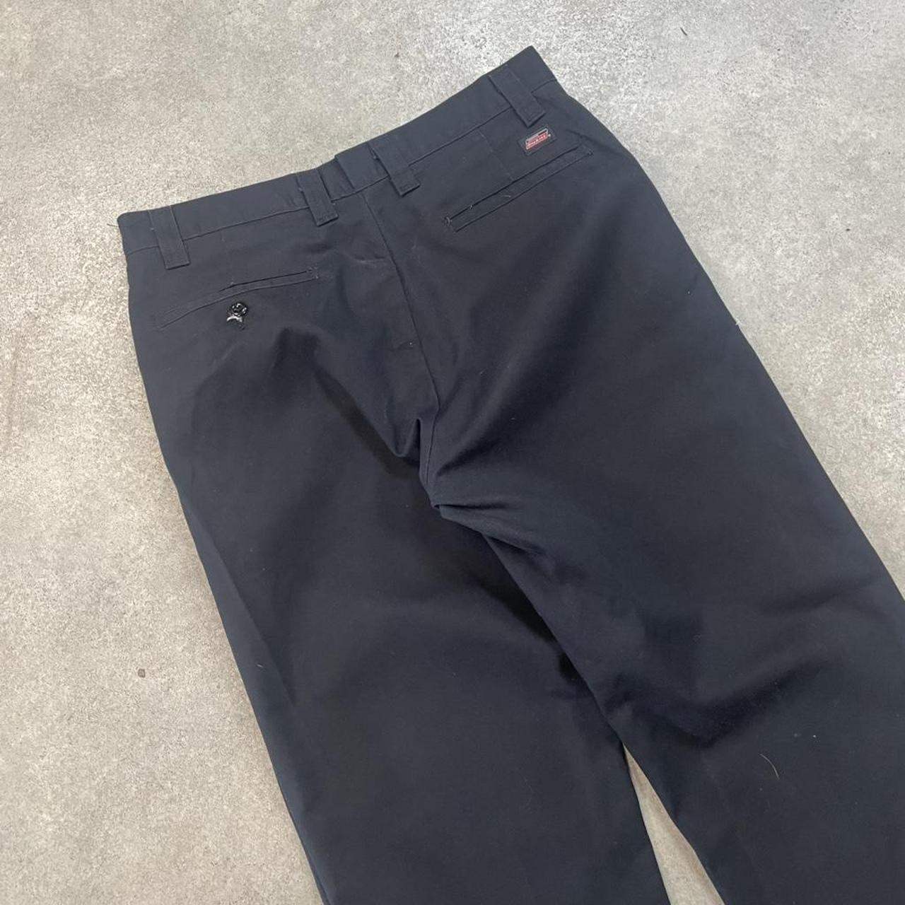 Dickies Black Chino Skater Trousers Workwear Pants