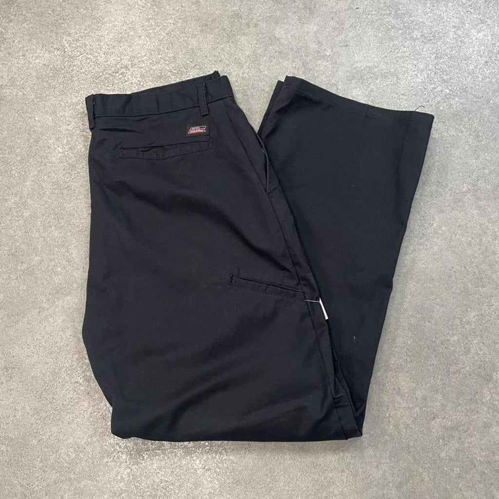Dickies Black Chino Skater Trousers Workwear Pants
