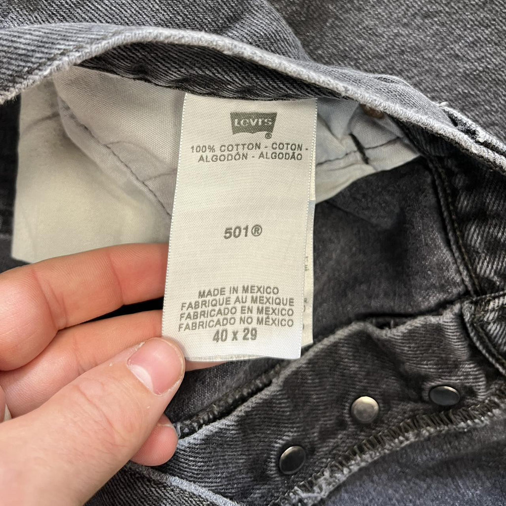 Levi’s 501 Black Denim Jeans
