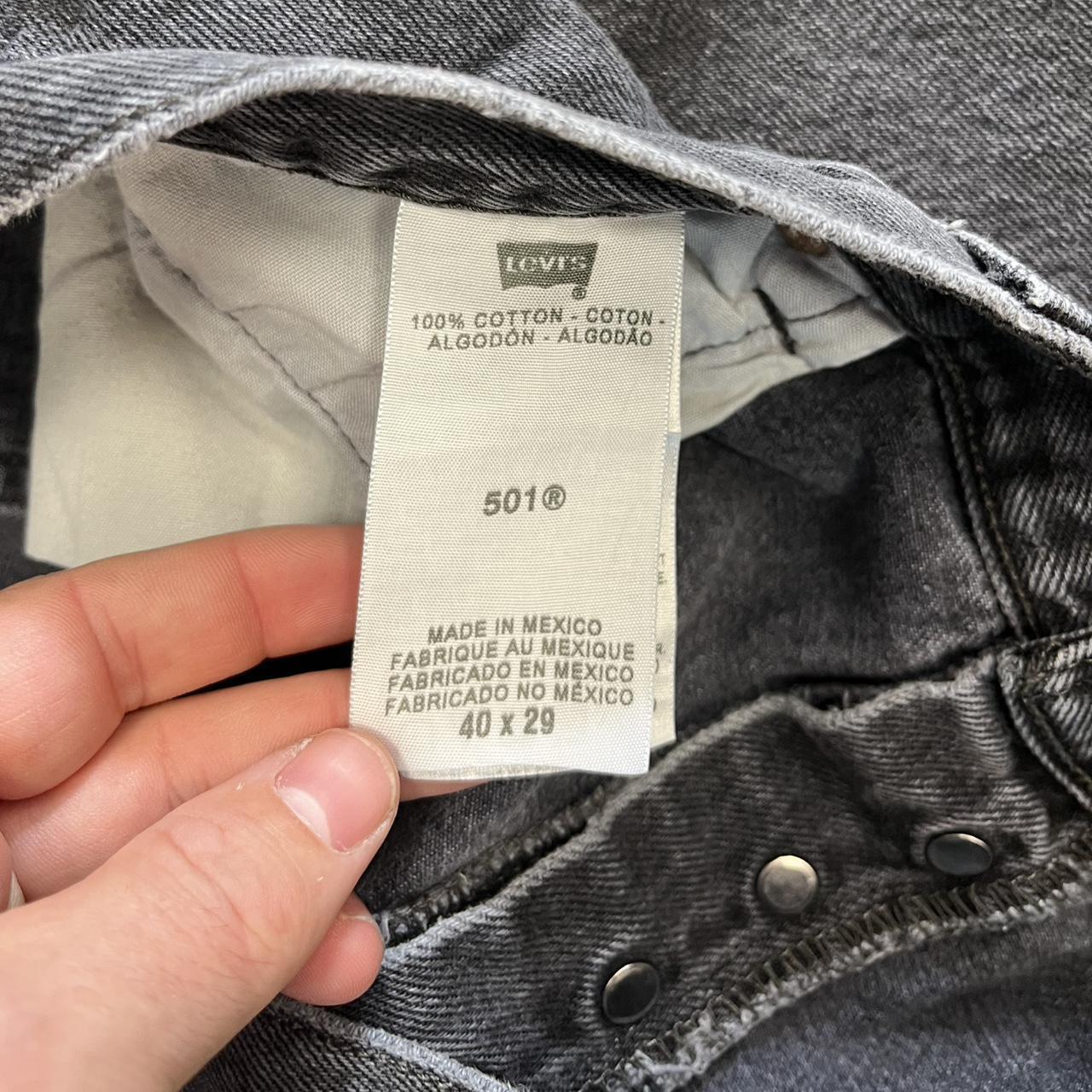 Levi’s 501 Black Denim Jeans
