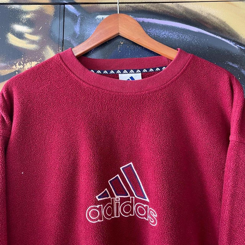 Adidas Centre Logo Fleece Sweatshirt