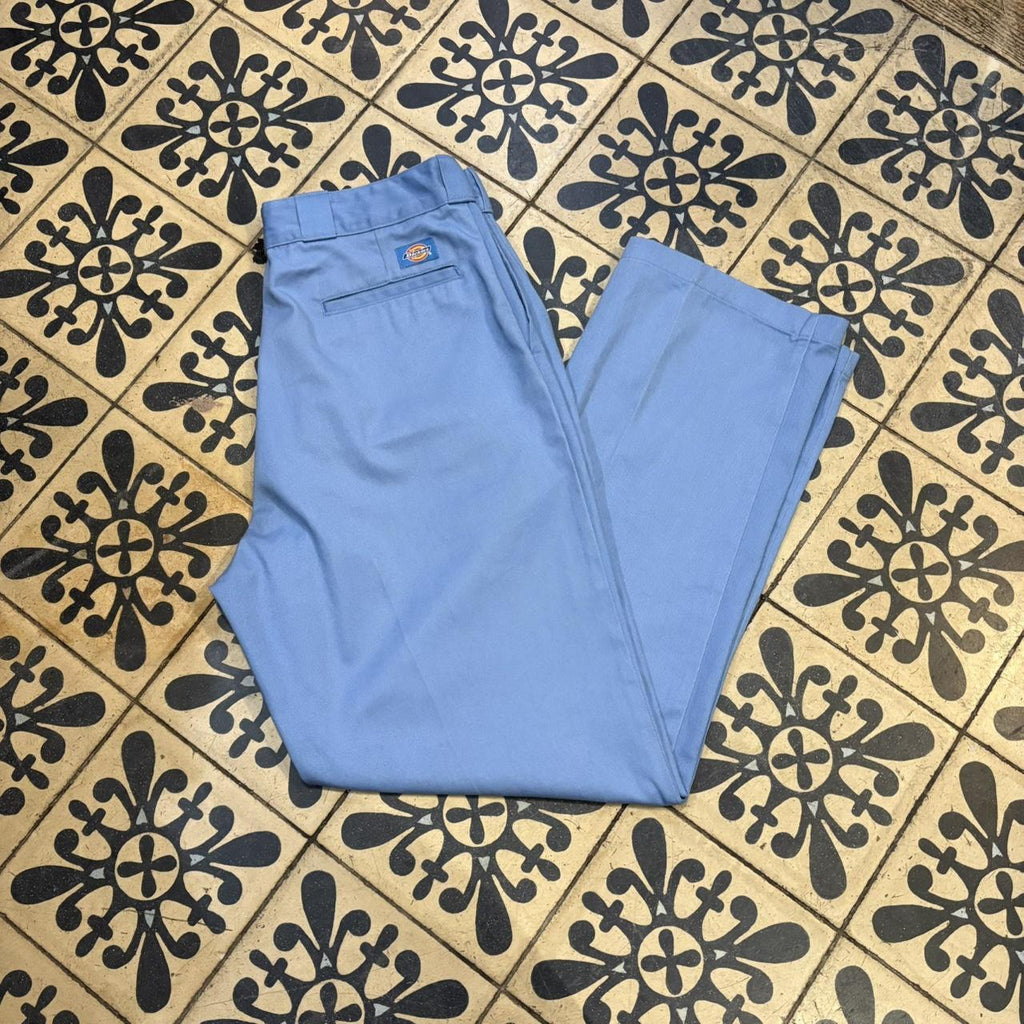 TRW474F-P - Vintage retro essential Dickies Baby Blue 874 Trousers pants casual workwear #skater #utility #workwear #carpenter #dickies