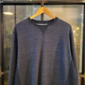 SWT260 - Vintage Retro Essential adult Quiksilver Blank Navy sweatshirt jumper crewneck #blank #surfer #quiksilver #casual