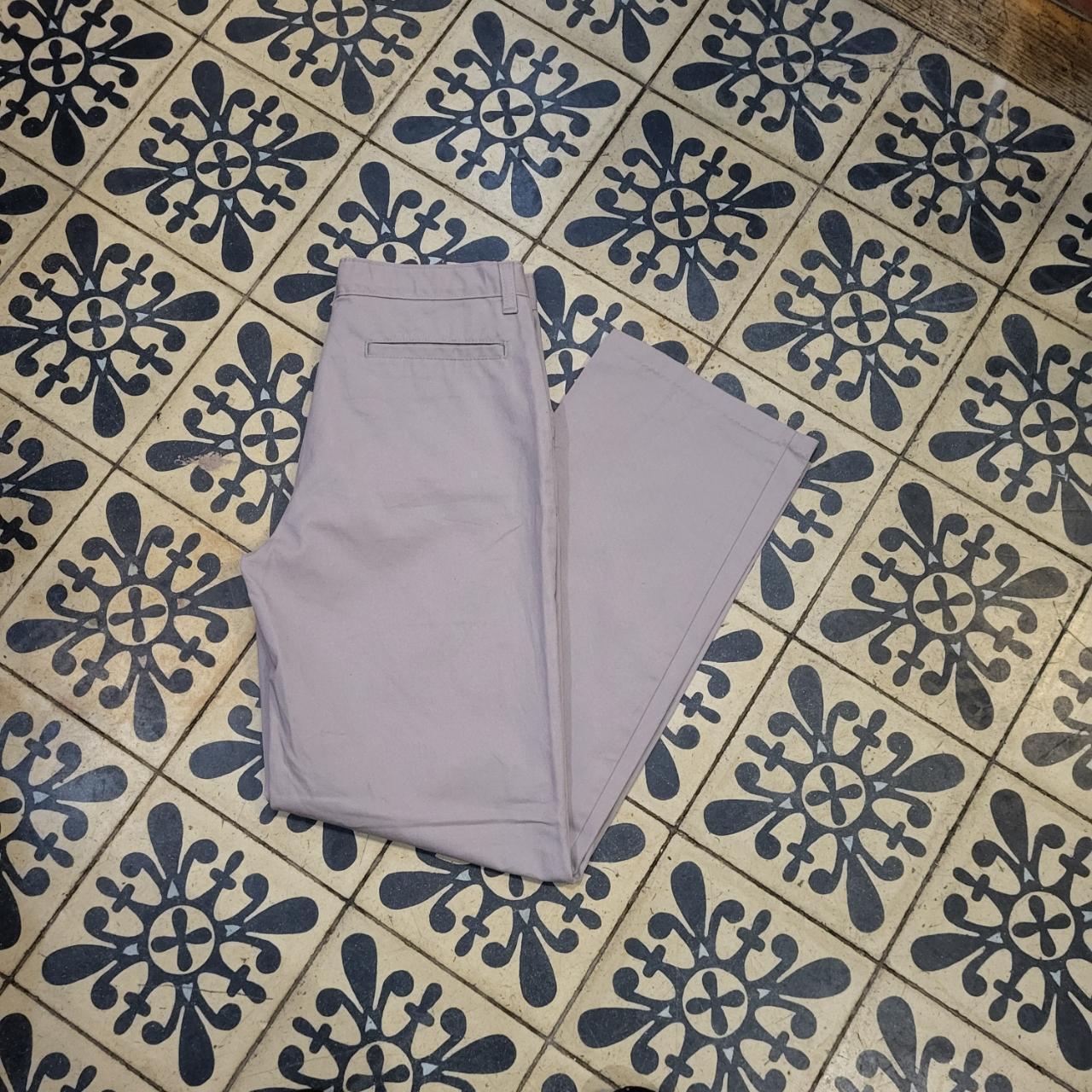 TRW312 - Vintage retro essential Baggy Overszied Dickies Grey Trousers pants with embroidered label carpenter casual workwear wide leg skate 90s Y2K style #Baggy #hiphop #skater #carpenter #dickies