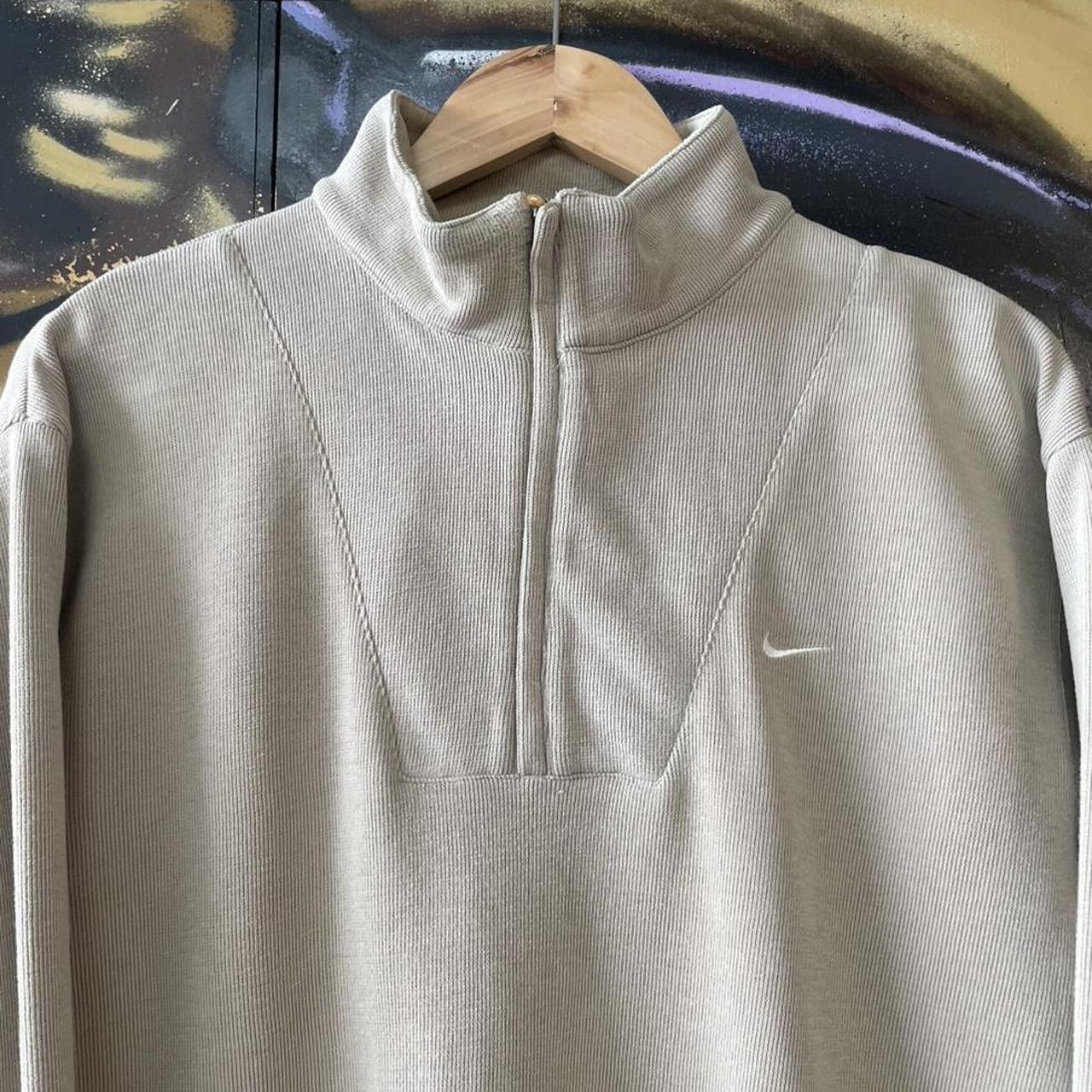 2000’s Nike Essential Embroidered Swoosh Quarter Zip Sweatshirt