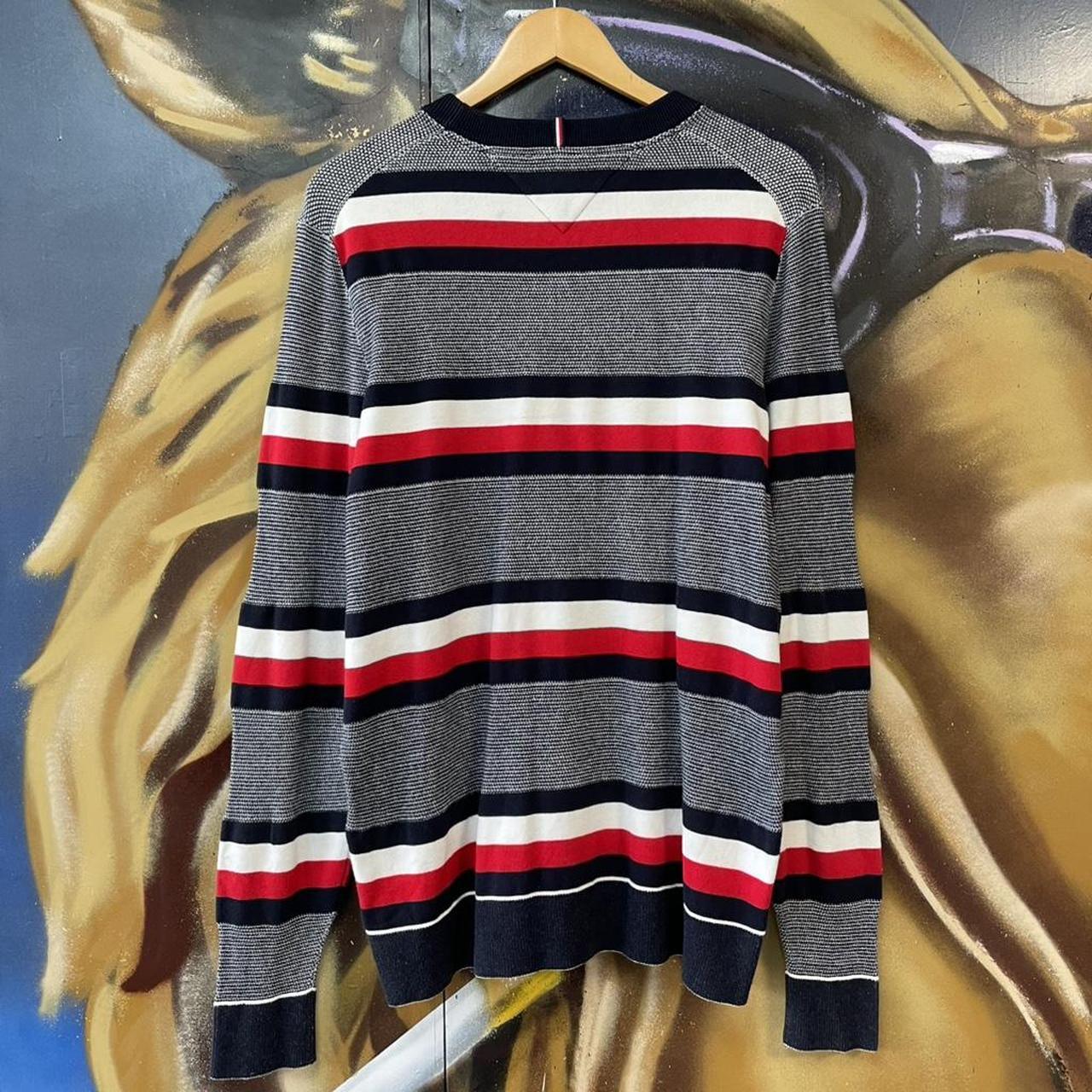 Tommy Hilfiger Tri-Tone Stripe Sweatshirt