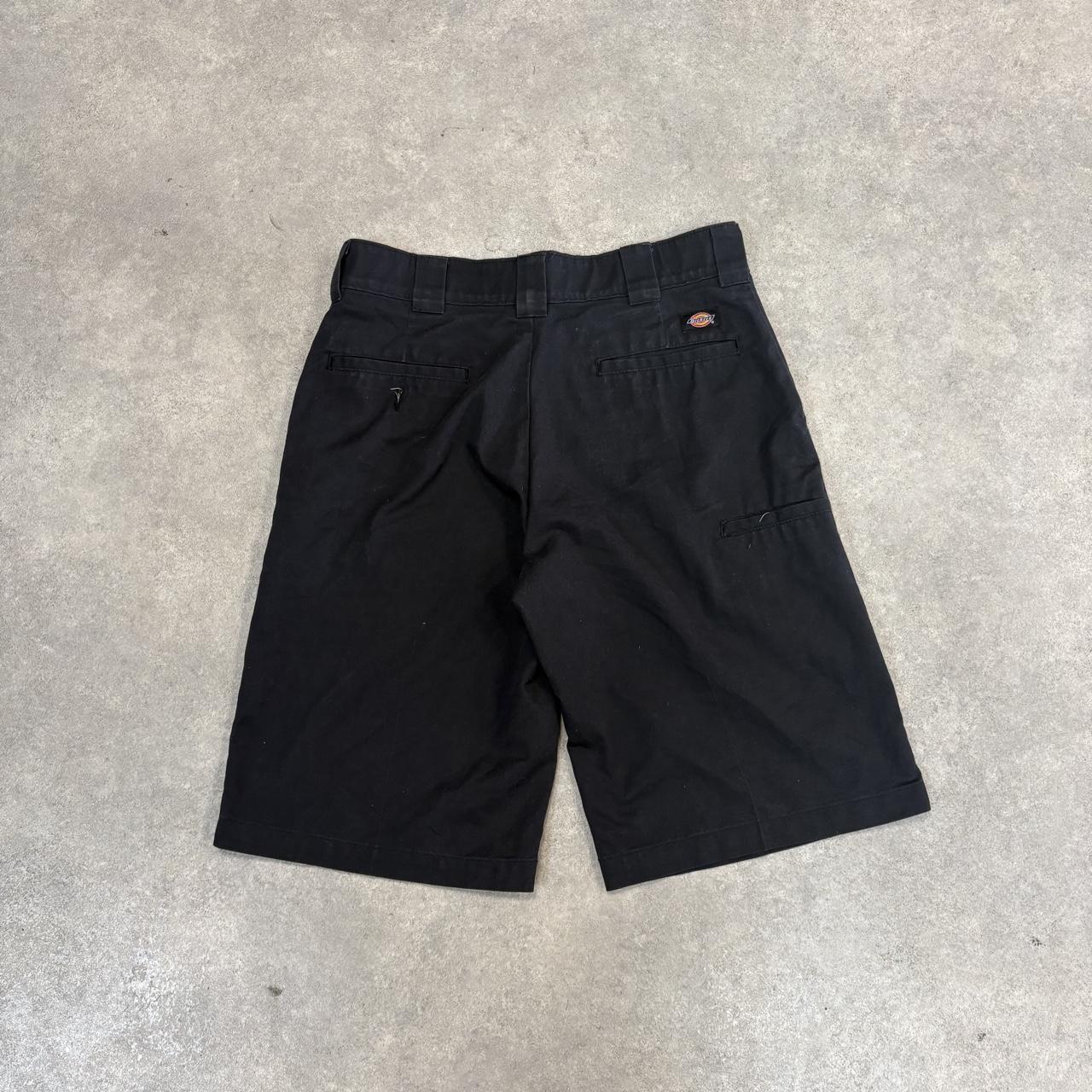 Vintage Dickies Jorts Mens 32” Black Workwear Shorts Baggy Wide Leg Skate Surf Hip Hop 00s Y2K