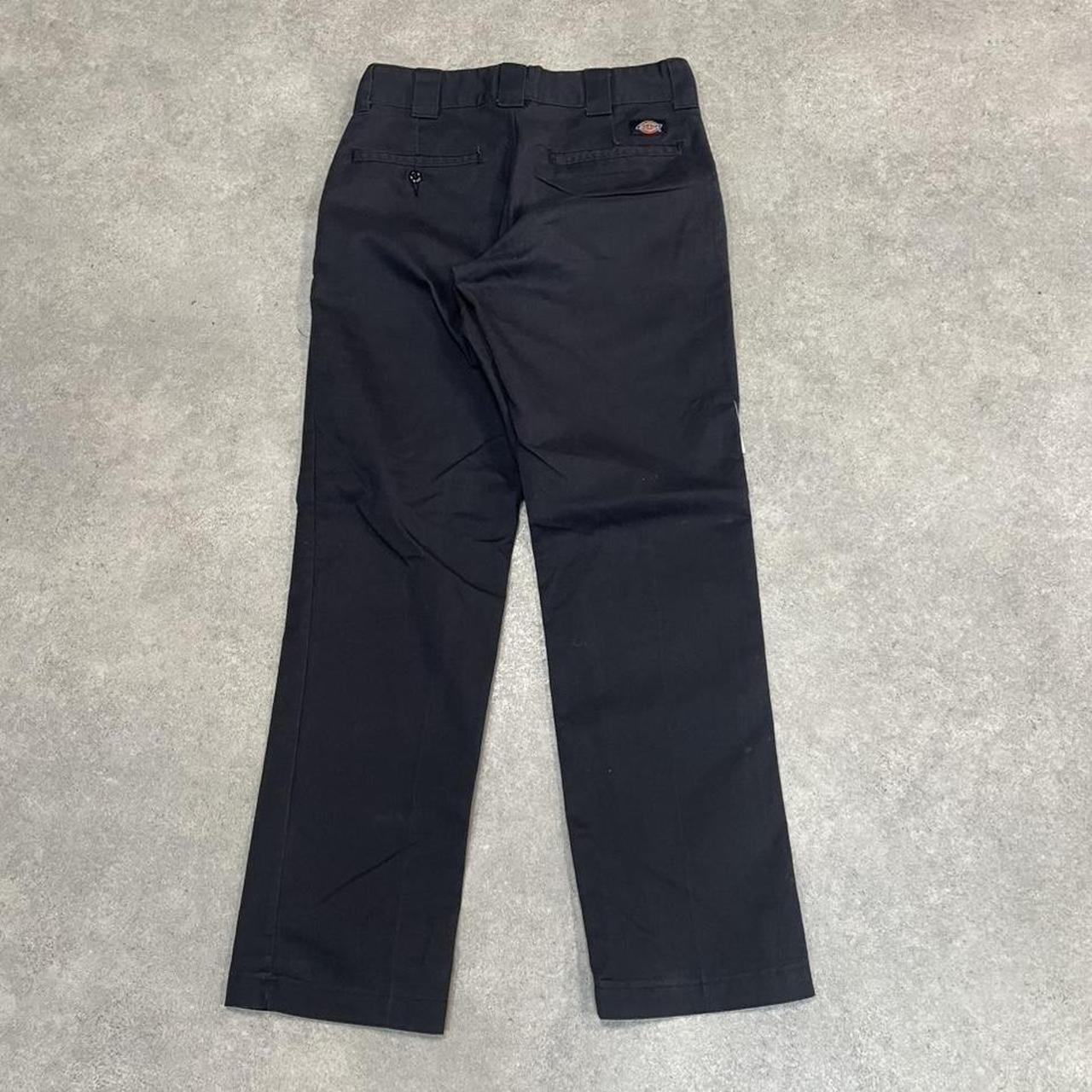 Dickies Black Chino Skater Trousers Workwear Pants