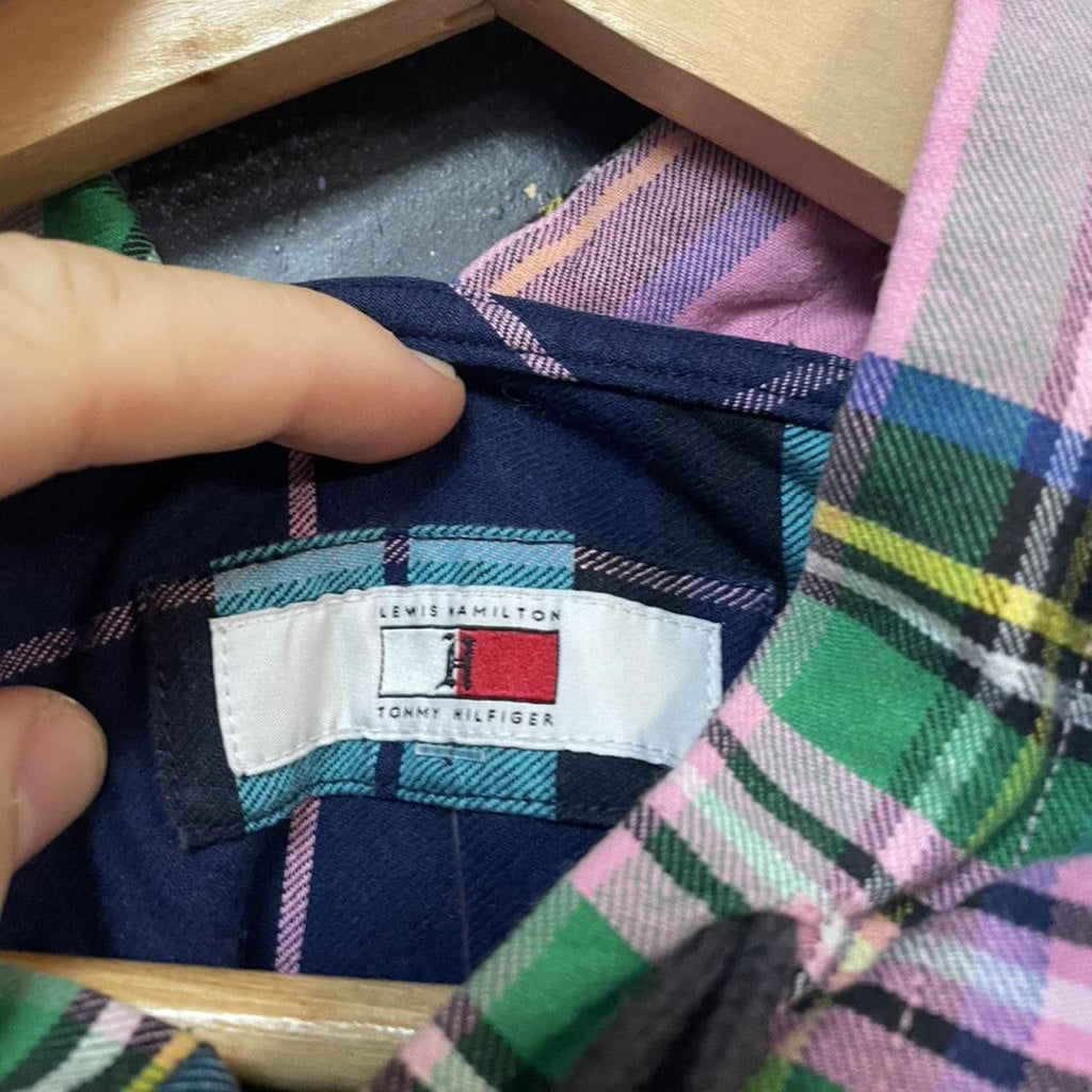 Tommy Hilfiger x Lewis Hamilton Check Sleeveless Shirt