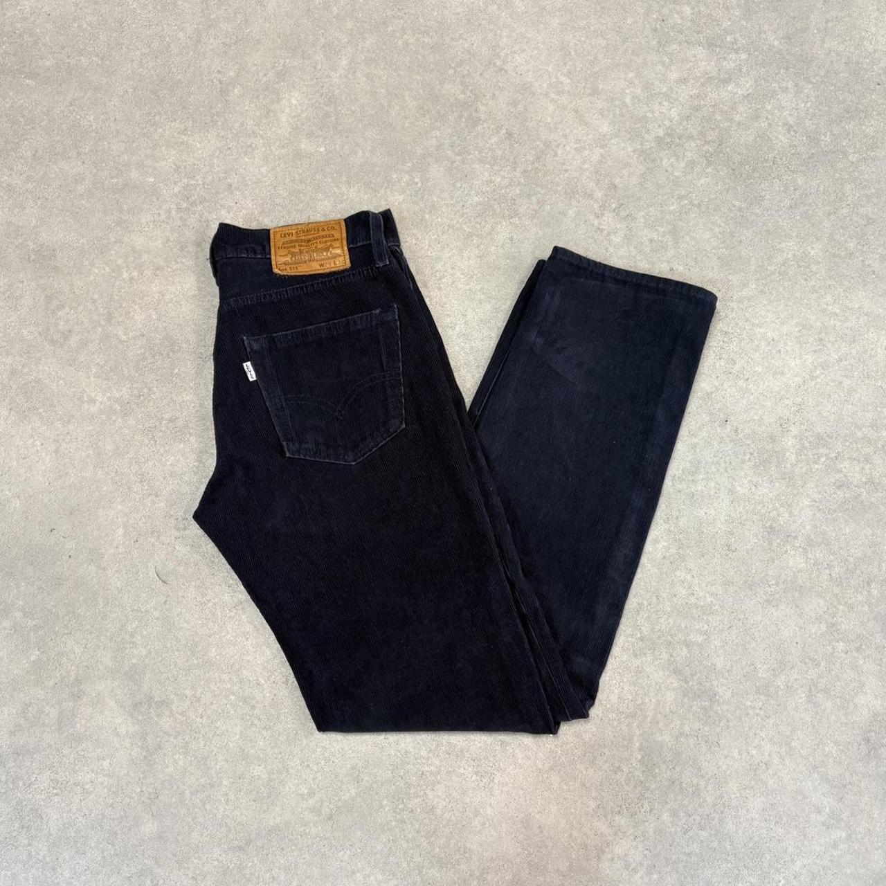 CP2504B-U - Vintage retro essential  Levi’s 511 Slim Straight Leg Navy Wash Denim Jeans Trousers pants #corduroy #levis #levis511 #straightleg