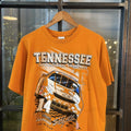 TEE406BR - Vintage Retro Essential Orange Nasacr Sterling Marlin 14 Chevrolet 1998 National Champions Graphic Print Top Tee T-shirt #90s #graphic #nascar #racer #racing