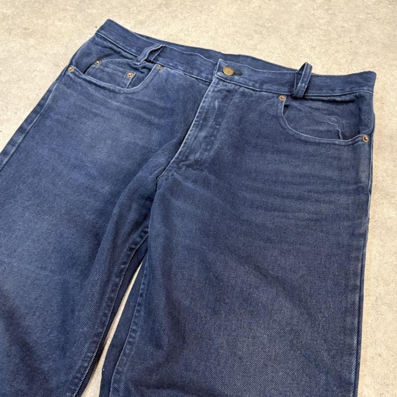 MES2705J - Vintage retro essential Diesel Navy Wash Denim Jeans Trousers pants #denim #straightleg #diesel #y2k #designer