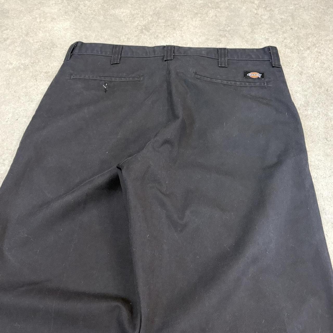 BR1912AAN-U - Vintage retro essential Black Dickies Straight Leg Trousers pants casual workwear #skater #utility #workwear #straightleg #dickies