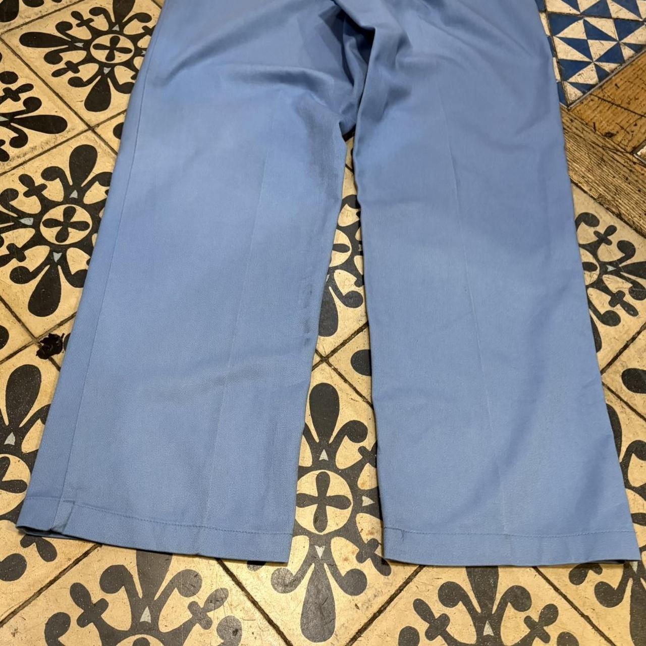 TRW474F-P - Vintage retro essential Dickies Baby Blue 874 Trousers pants casual workwear #skater #utility #workwear #carpenter #dickies