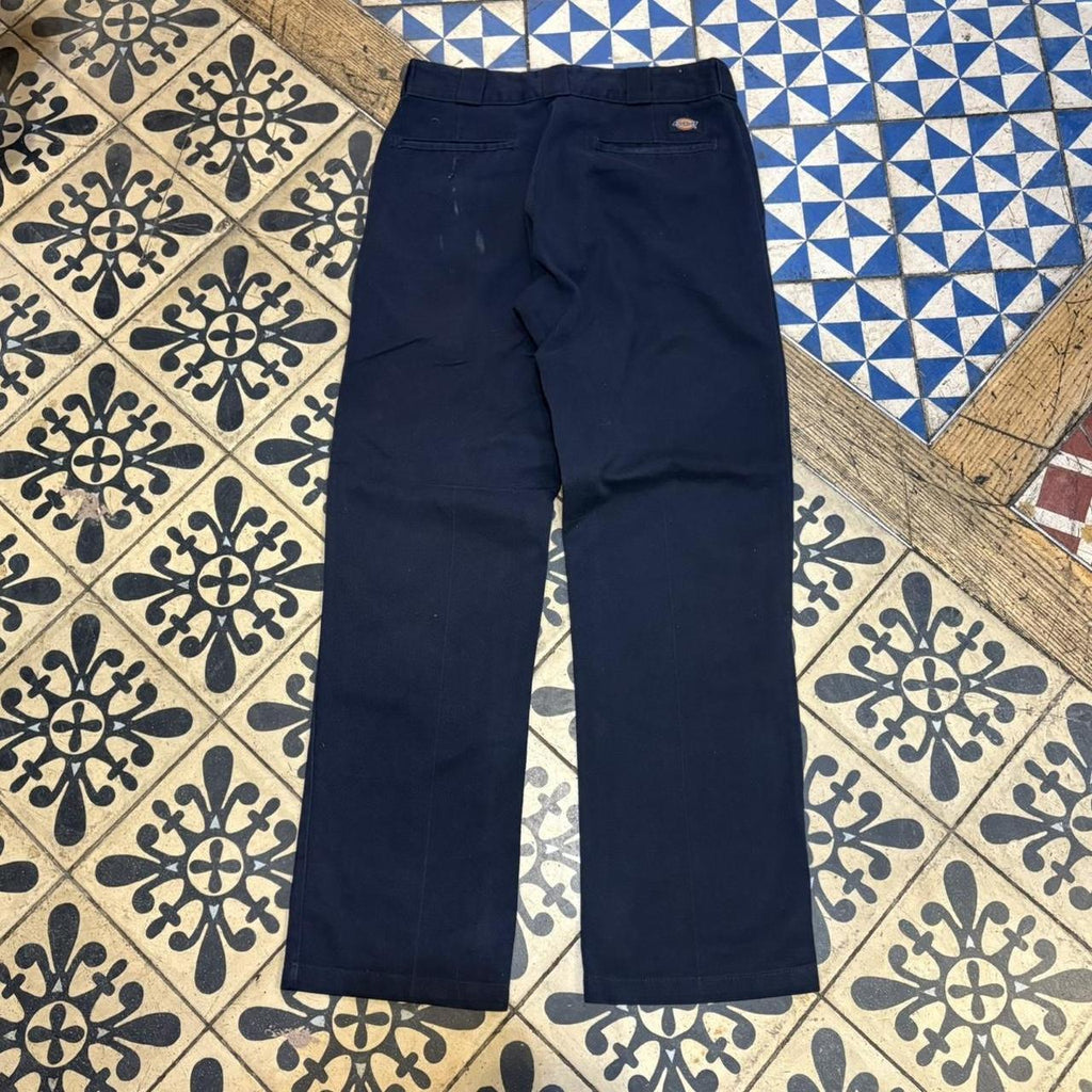 BR2306JN - Vintage retro essential  Navy Dickies 874 Trousers pants casual workwear #skater #utility #workwear #carpenter #dickies
