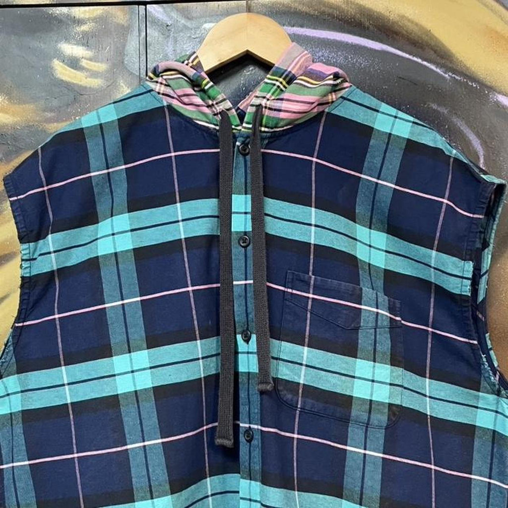 Tommy Hilfiger x Lewis Hamilton Check Sleeveless Shirt