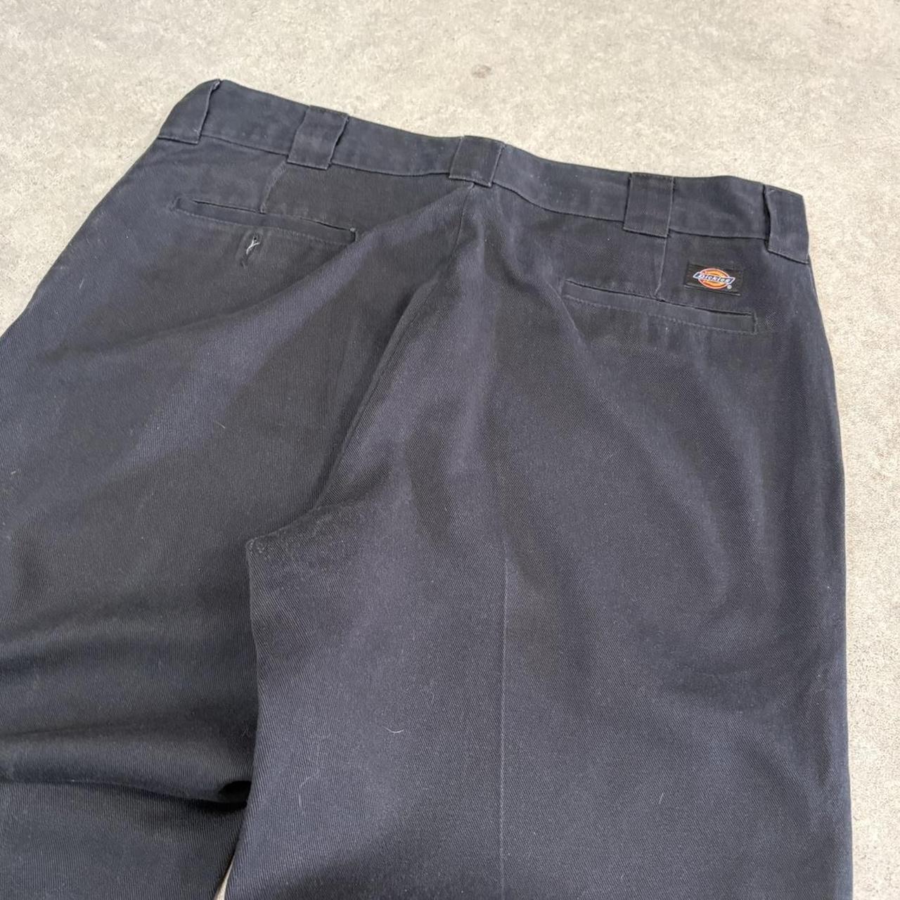 BR1011AQ-U - Vintage retro essential  Black Dickies Straight Leg Trousers pants casual workwear #skater #utility #workwear #straightleg #dickies