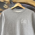 Vintage Russell Athletic Sweatshirt Top Mens Medium Grey Made In USA Crewneck Jumper Pullover Streetwear Skate Surf Skater 90s Y2K