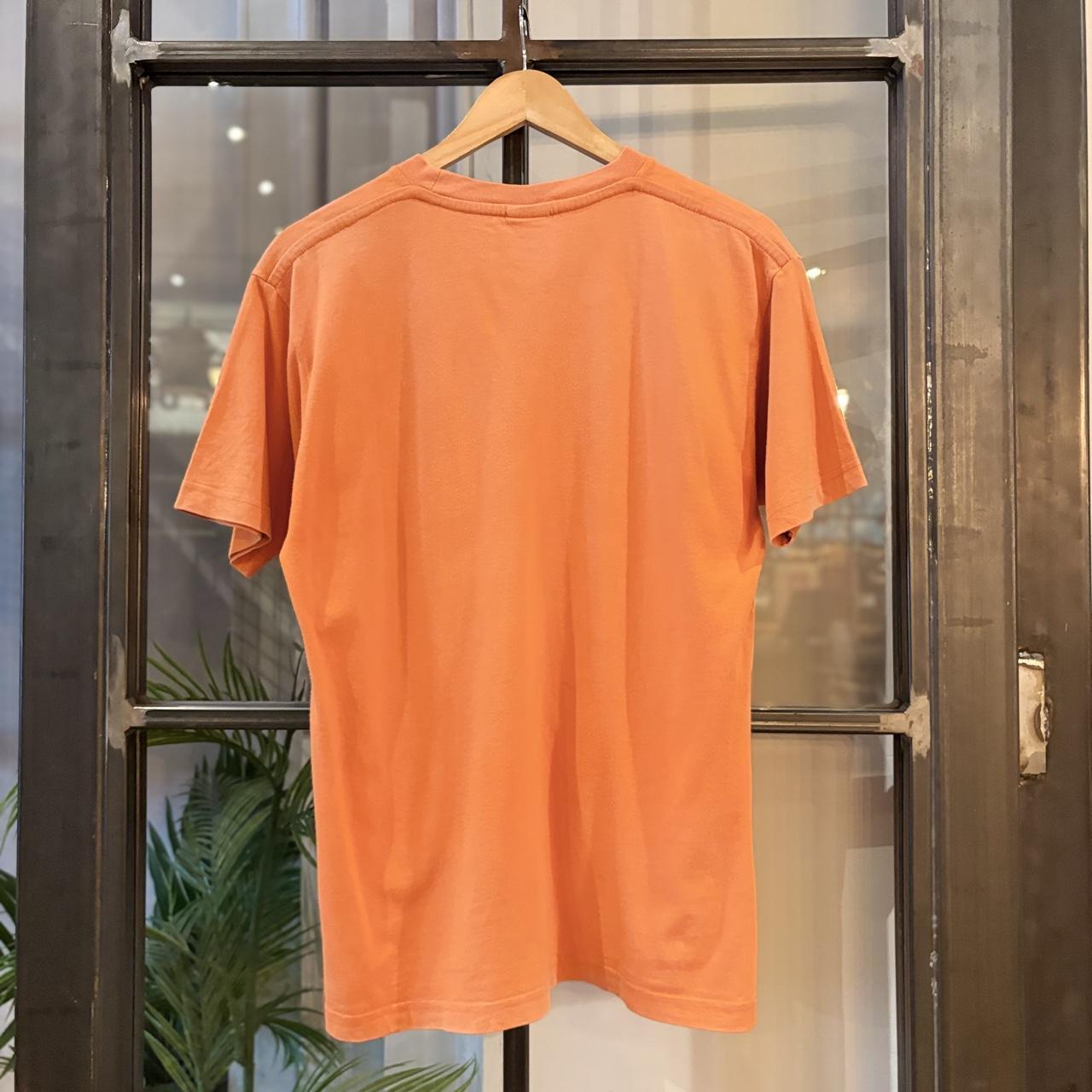 Vintage Nike T shirt Mens Medium Orange Essential Solo Swoosh Streetwear Skate Surf Tee Top 90s Y2K 00s
