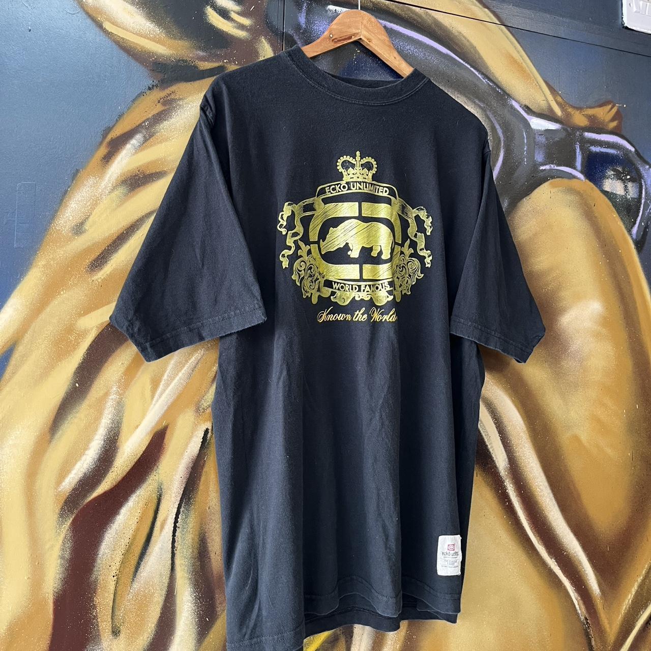 Ecko Unltd Large Y2K Graphic Logo Tee