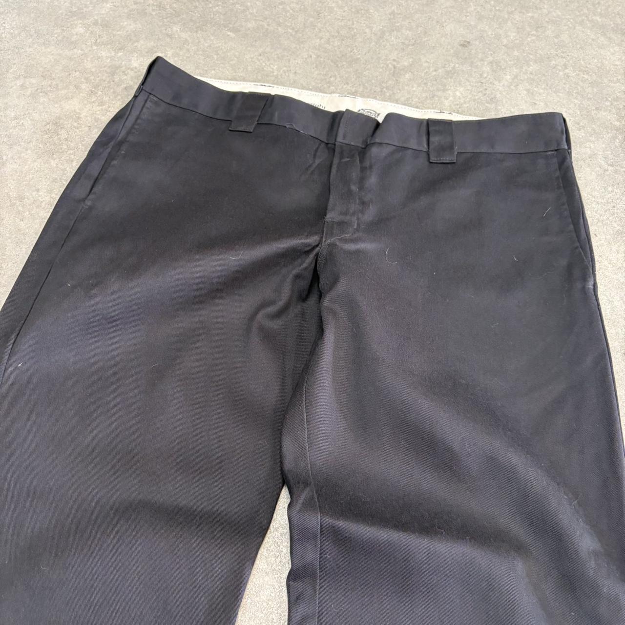BR1011BG-U - Vintage retro Essential Black Dickies Trousers pants casual workwear #skater #utility #workwear #dickies #straightleg