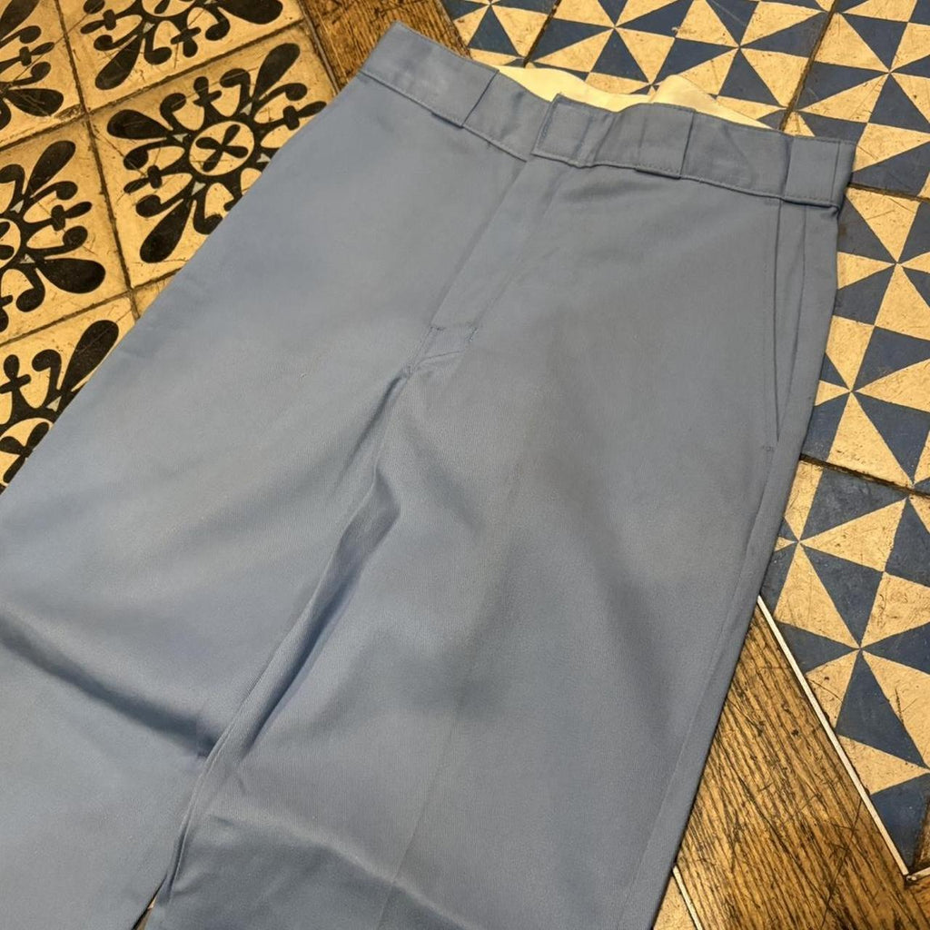 BR2306IEF-P - Vintage retro Essential Dickies 874 Light Blue Trousers pants casual workwear #skater #utility #workwear #carpenter #dickies