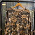 RTT188 - Vintage Retro essential adult mens RealTree Camouflage Khaki Green Brown Field Hunting graphic print Longsleeve Top T-Shirt Tee #realtree #longsleeve #camo #utility