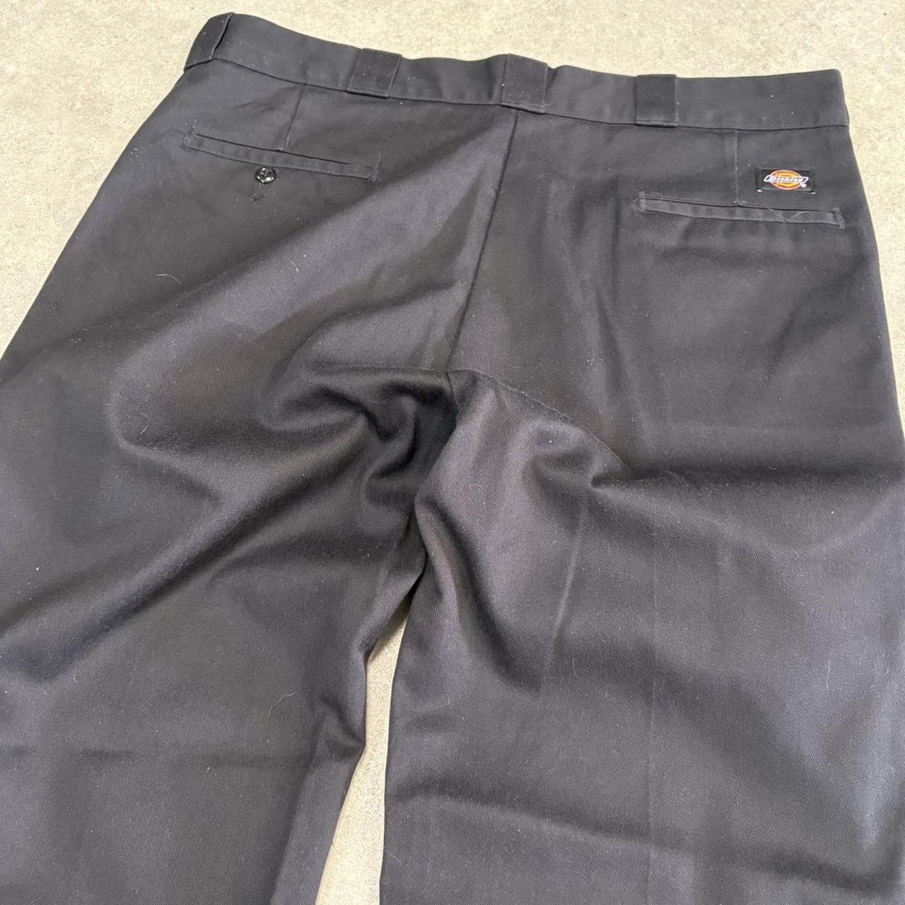 BR1011AT-U - Vintage retro Essential Black Dickies Trousers pants casual workwear #skater #utility #workwear #dickies #straightleg