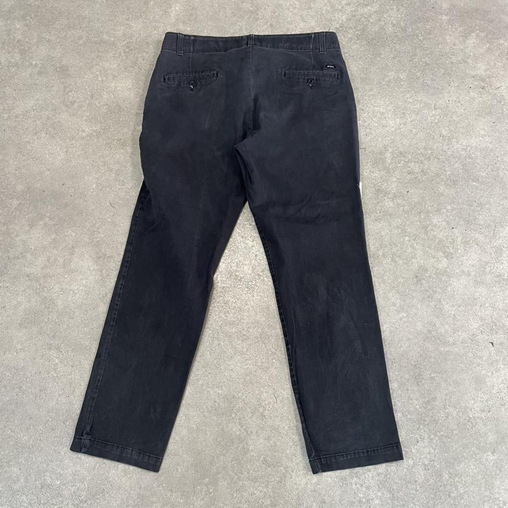 Dickies Black Chino Skater Trousers Workwear Pants