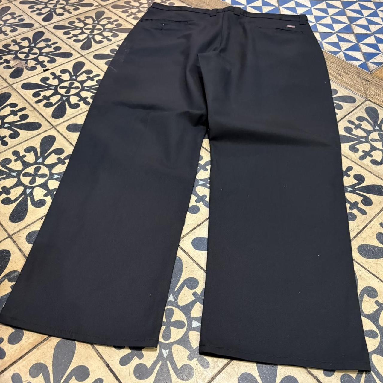 BR1011CS-F - Vintage retro essential Black Dickies Straight Leg Trousers pants casual workwear #skater #utility #workwear #straightleg #dickies