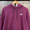 Vintage Retro Essential Pink Nike Sweatshirt Hoodie with embroidered swoosh logo #90s #sportswear #essential #nike #y2k