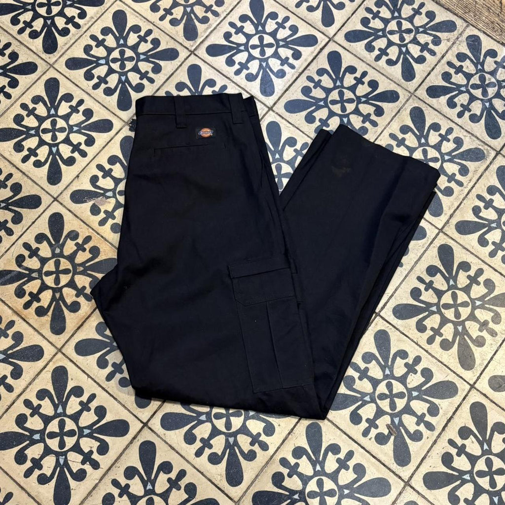 BR2306JB-P - Vintage retro essential Black Dickies carpenter cargo Trousers pants casual workwear #skater #utility #workwear #carpenter #dickies