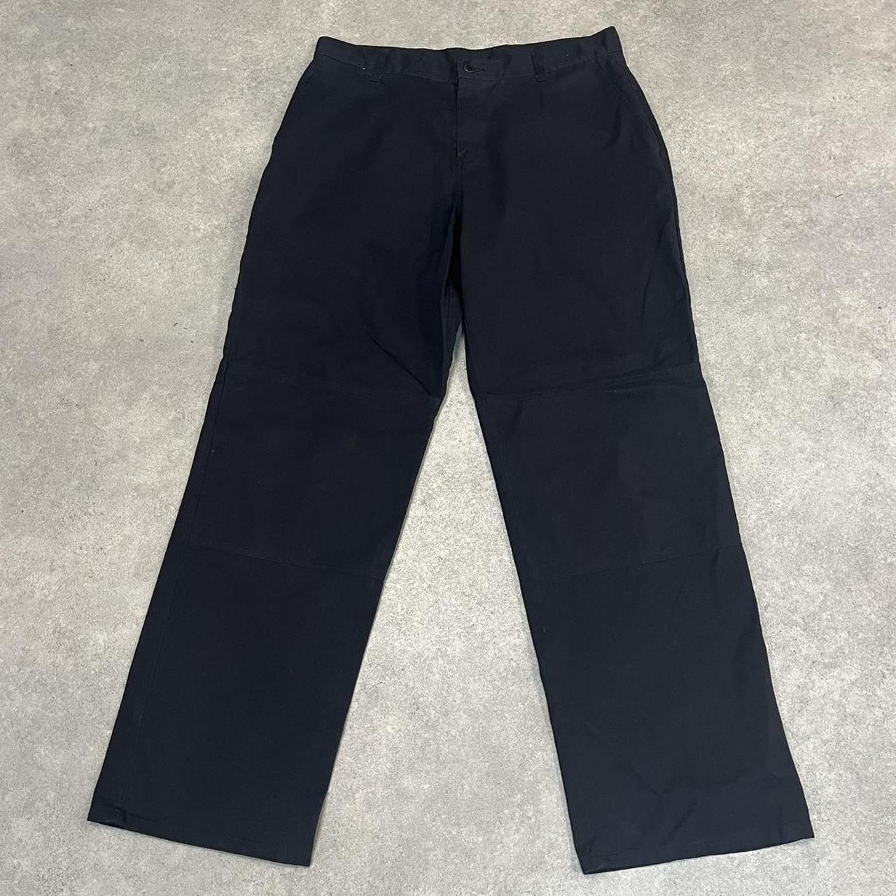 Dickies Black Chino Skater Trousers Workwear Pants