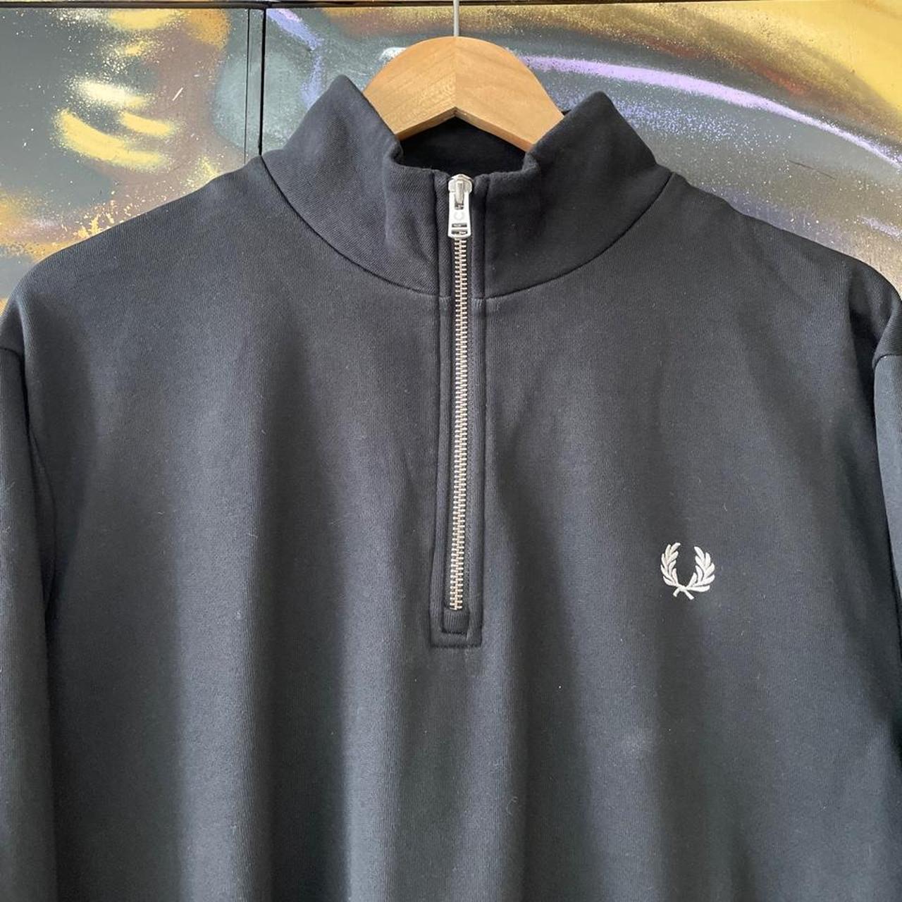 Fred Perry Essential Quarter Zip Sweater