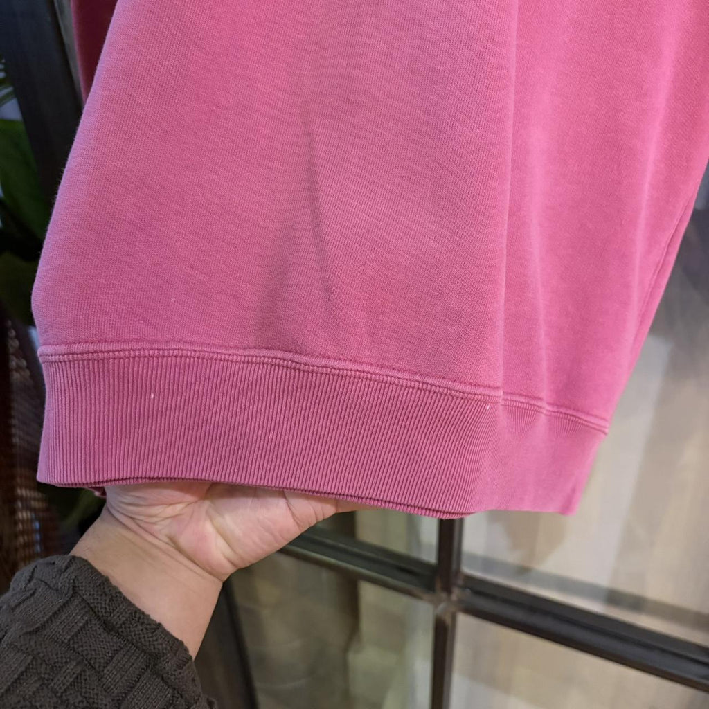 1224C43 - Best Company Pink vintage 90s embroidered royal cruise long sleeve polo shirt polo jersey collared sweatshirt #bestcompany #jersey #smartcasual