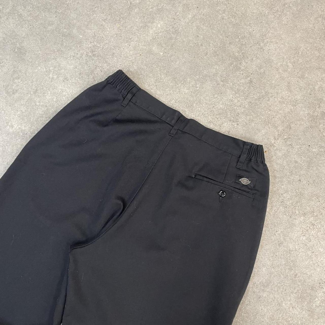 Dickies Black Chino Skater Trousers Workwear Pants