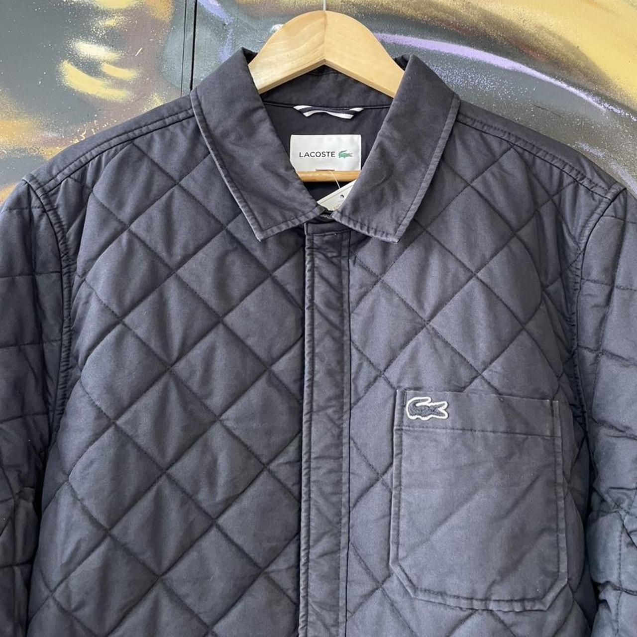 Lacoste Full Zip Diamond Quilted Jacket