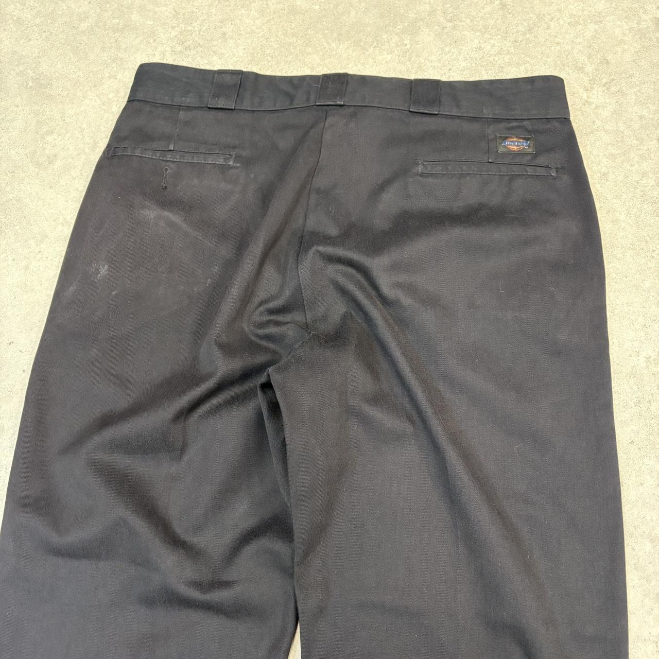 BR1912ZW-U - Vintage retro essential Black Dickies Straight Leg Trousers pants casual workwear #skater #utility #workwear #straightleg #dickies